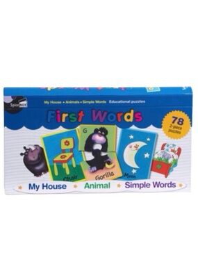 Spicebox Early Start First Words Educational Puzzles (NWT)